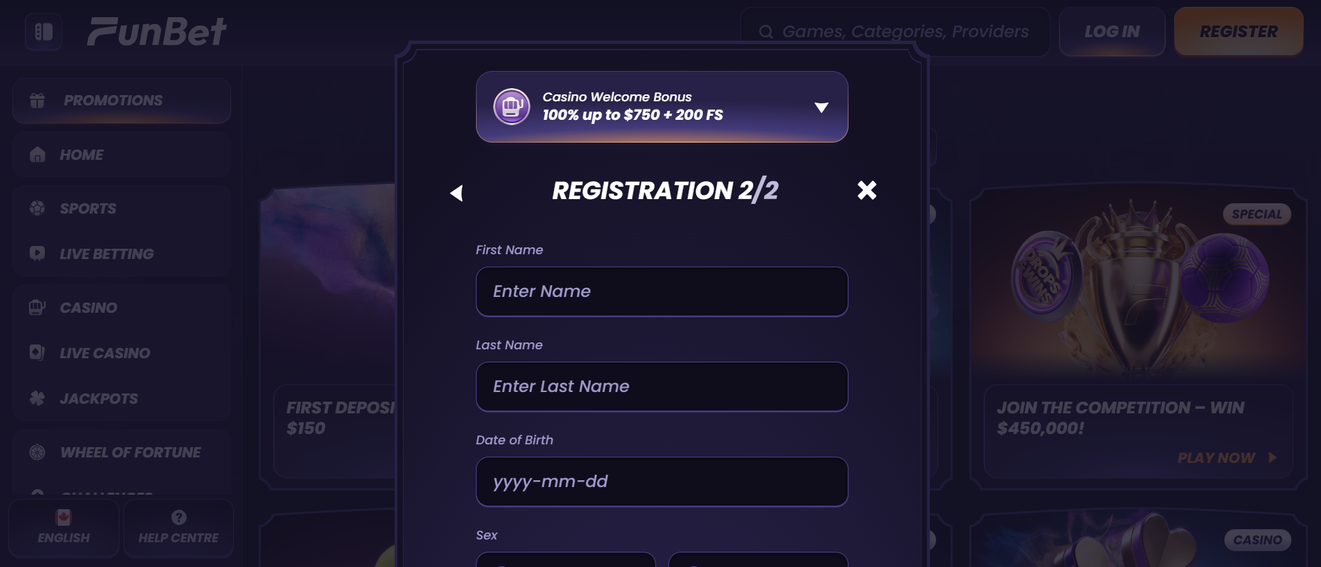 FunBet sportovní sázení